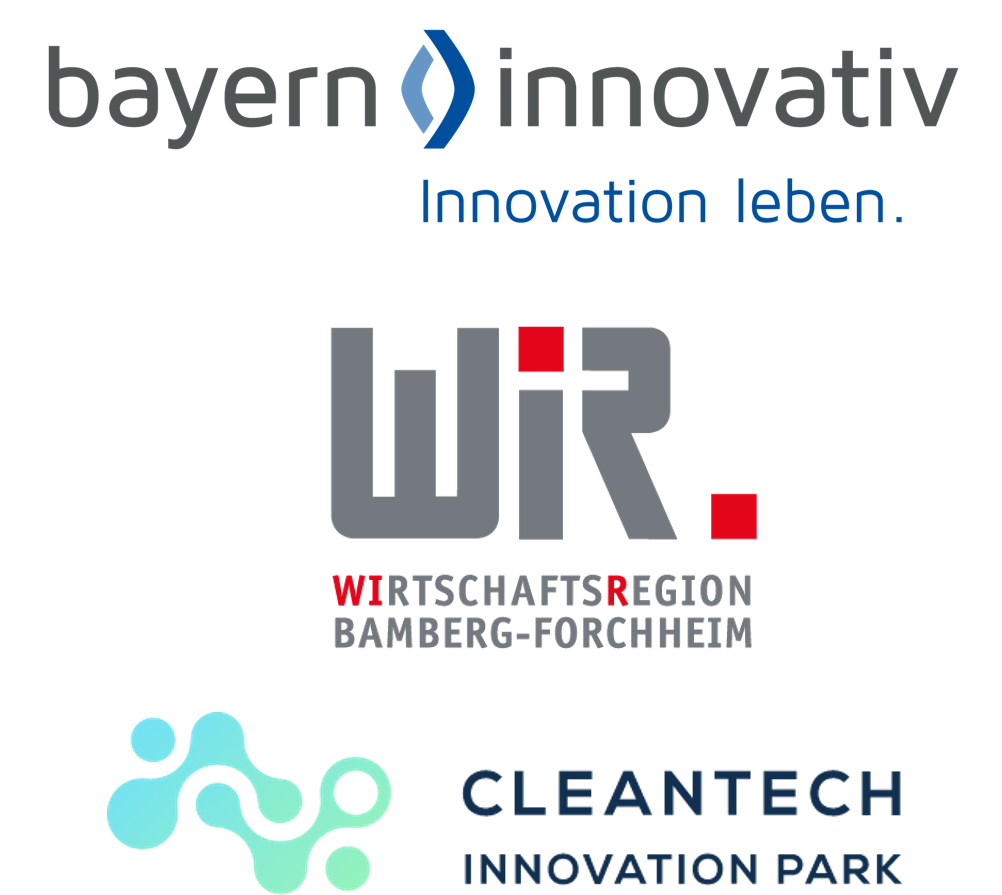 Bayern_innovativ, WIR, cleantech innovation park Logo Collage