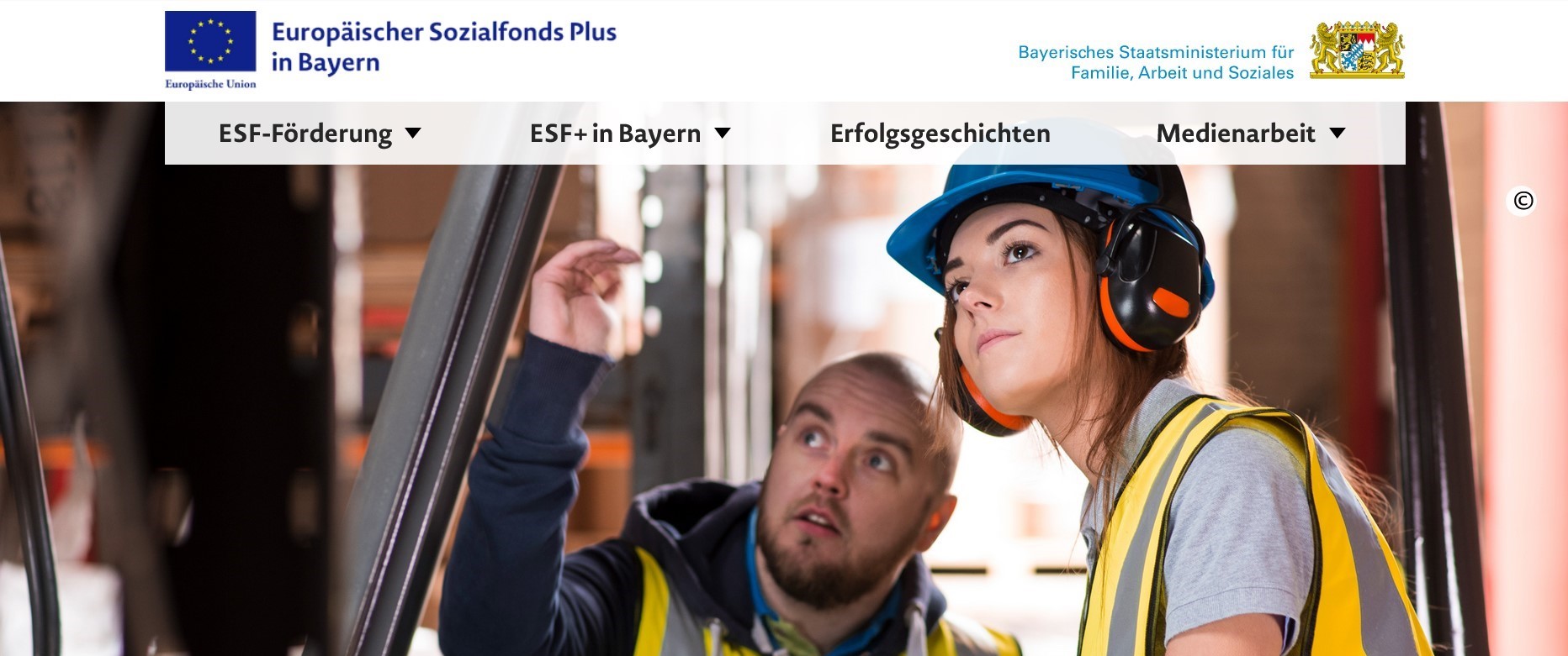 Europäischer Sozial­fonds Plus in Bayern
