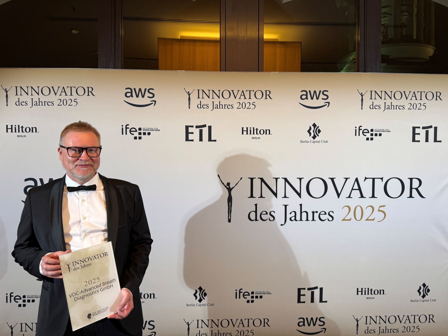 VOC-Advanced Breath Diagnostics GmbH gehört zu Deutschlands Top 15 Innovatoren 2025