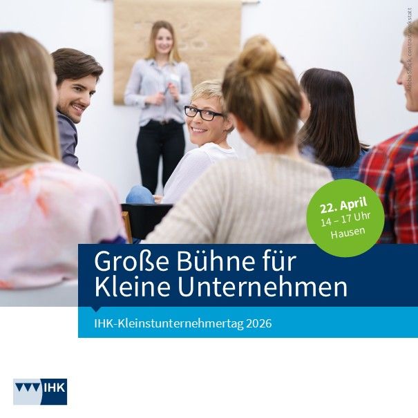 IHK-Kleinstunternehmertag 2026