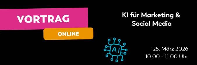 Online-Impuls: KI für Marketing & Social Media