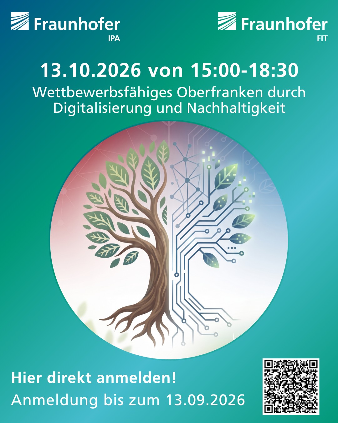 Wettbewerbsfähiges Oberfranken durch Digitalisierung und Nachhaltigkeit
